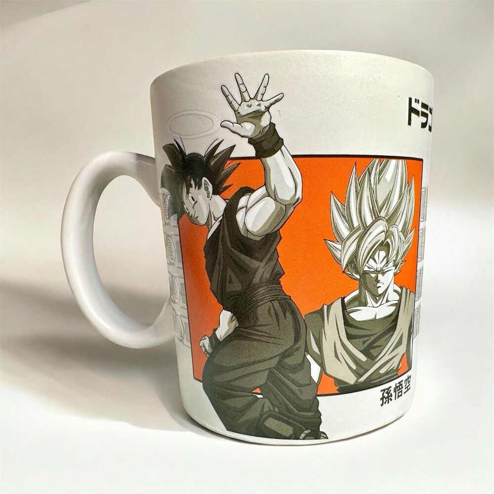 Dragon Ball Z Goku and Vegeta Colorblock Coffee Cup